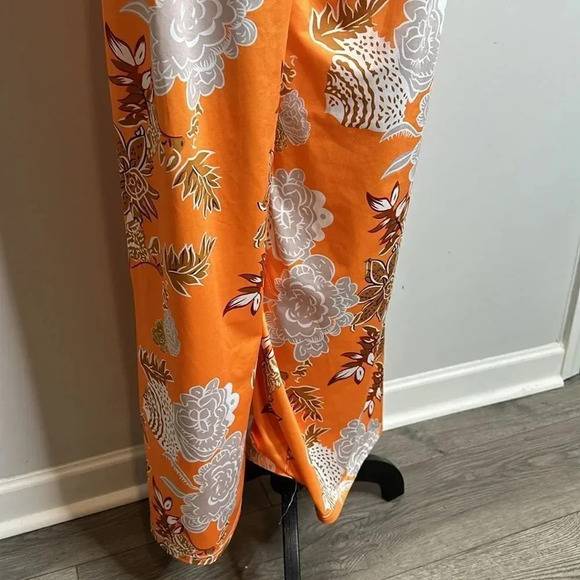 Floral Print Wide Leg Pants - Picture 7 of 12